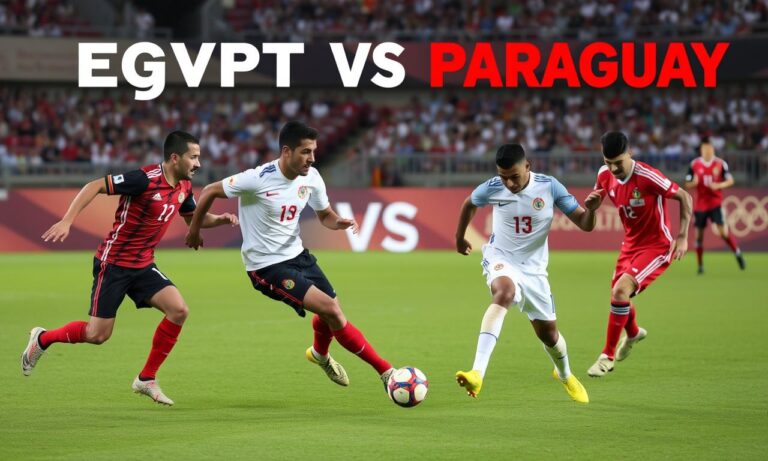 埃及男奧足對巴拉圭男奧足的比賽預測