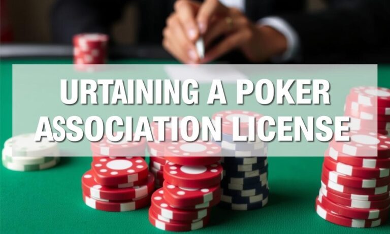 如何取得撲克協會執照？