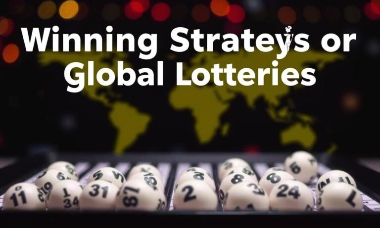 全球彩券中獎攻略分享