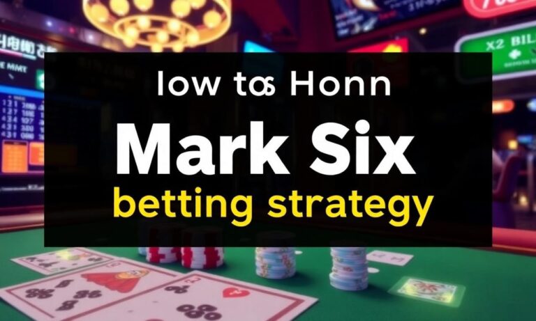 如何選擇最佳的香港六合彩投注策略