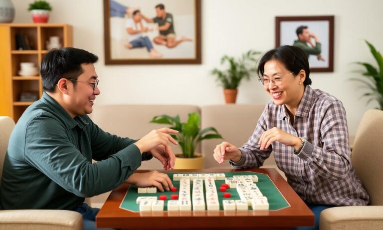 如何在家中與朋友一起玩麻將online