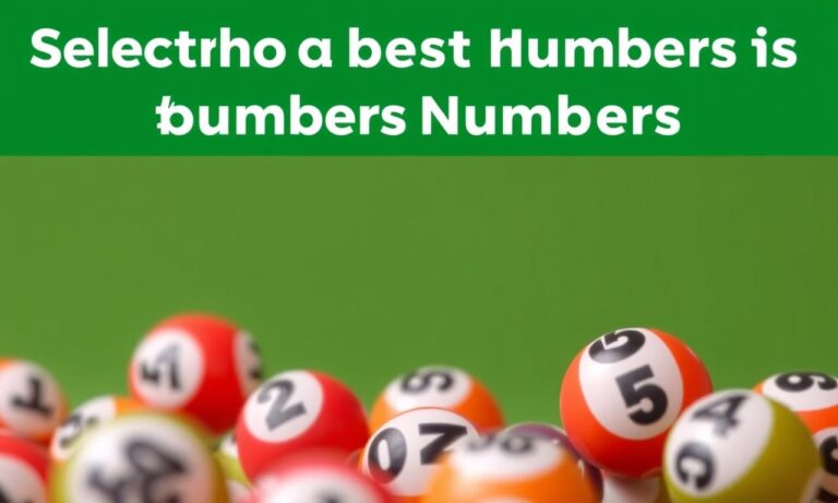 如何在Lotto官網上選擇最佳號碼